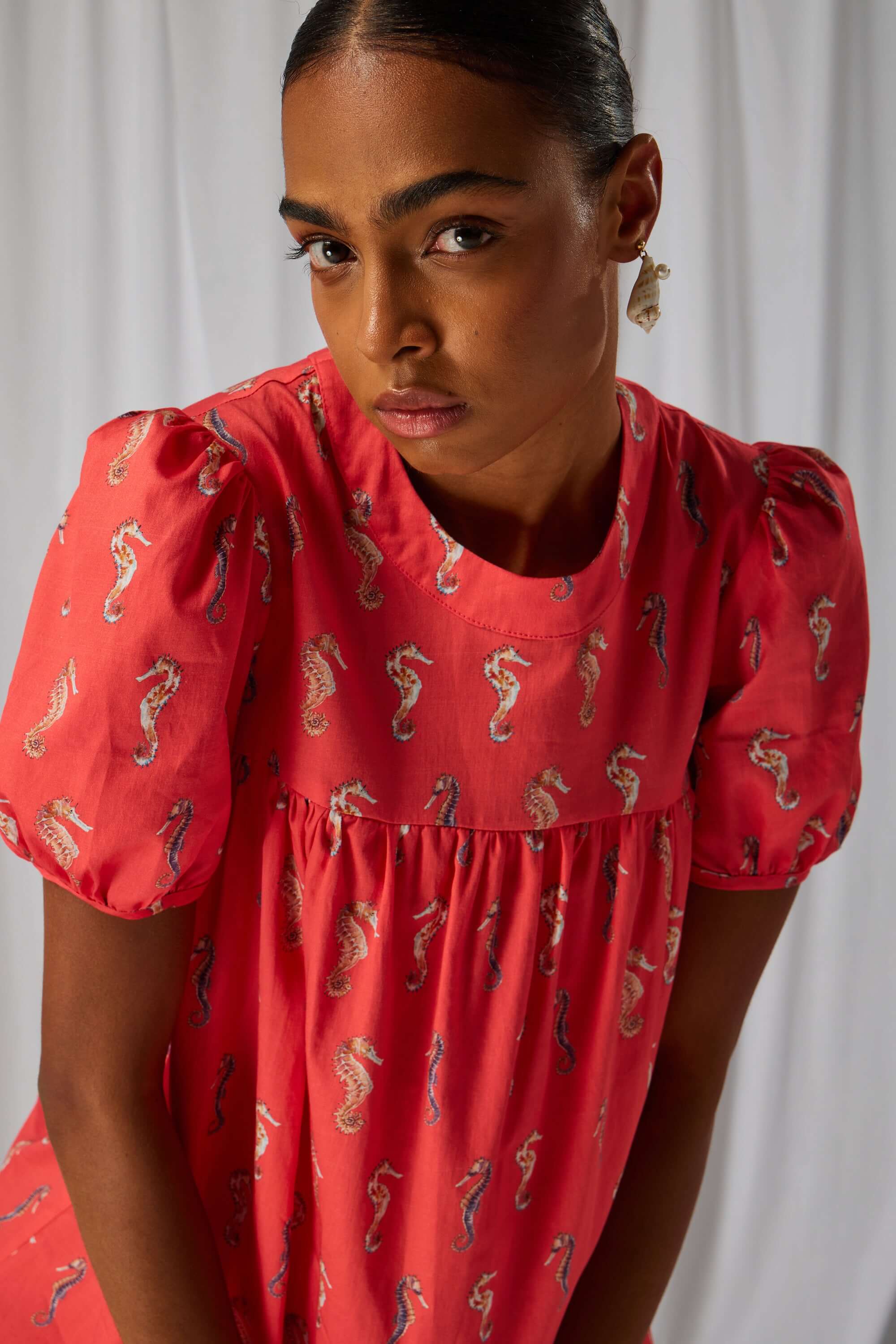 Gaya dress in Gravure print