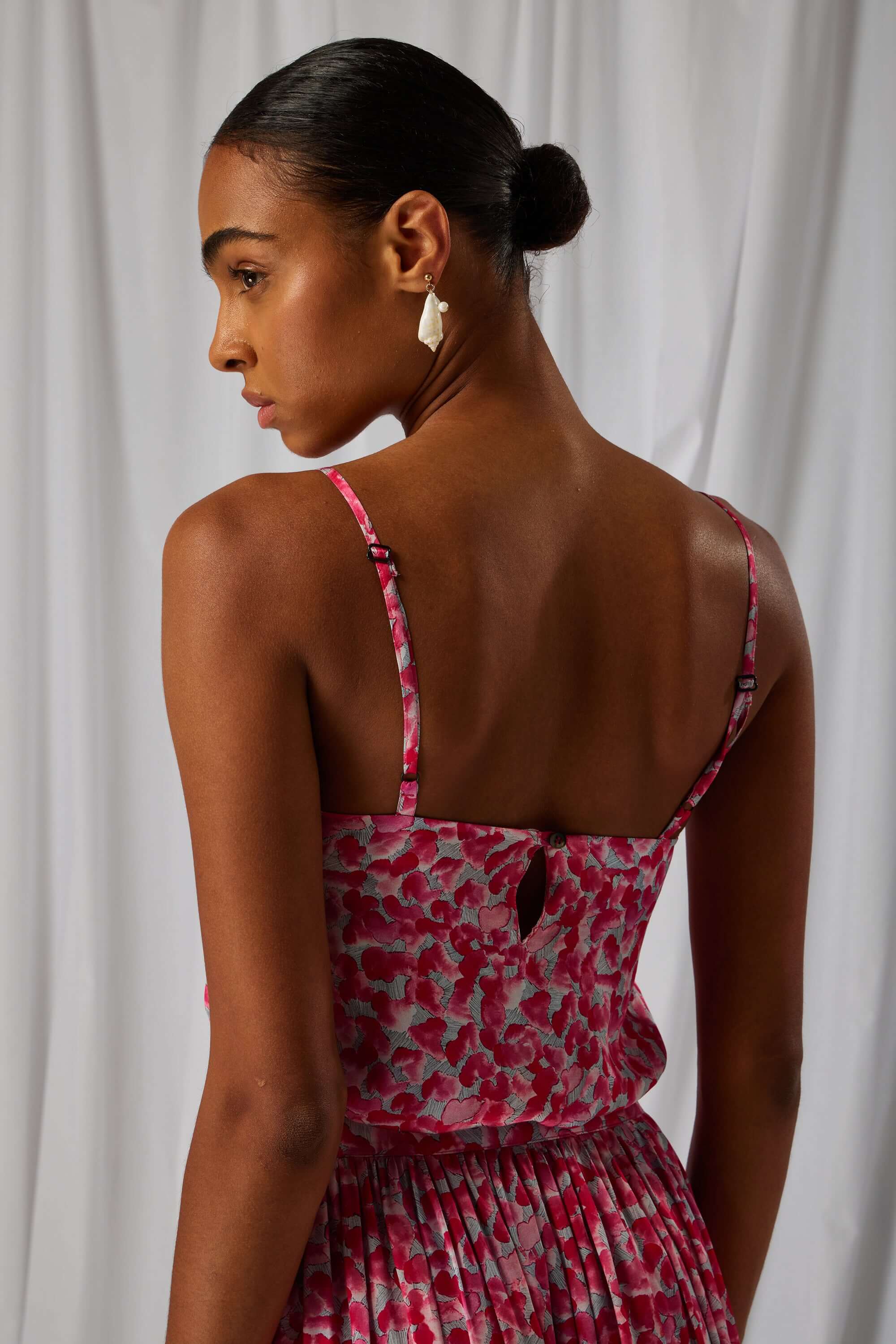 Nelson top in Halo print