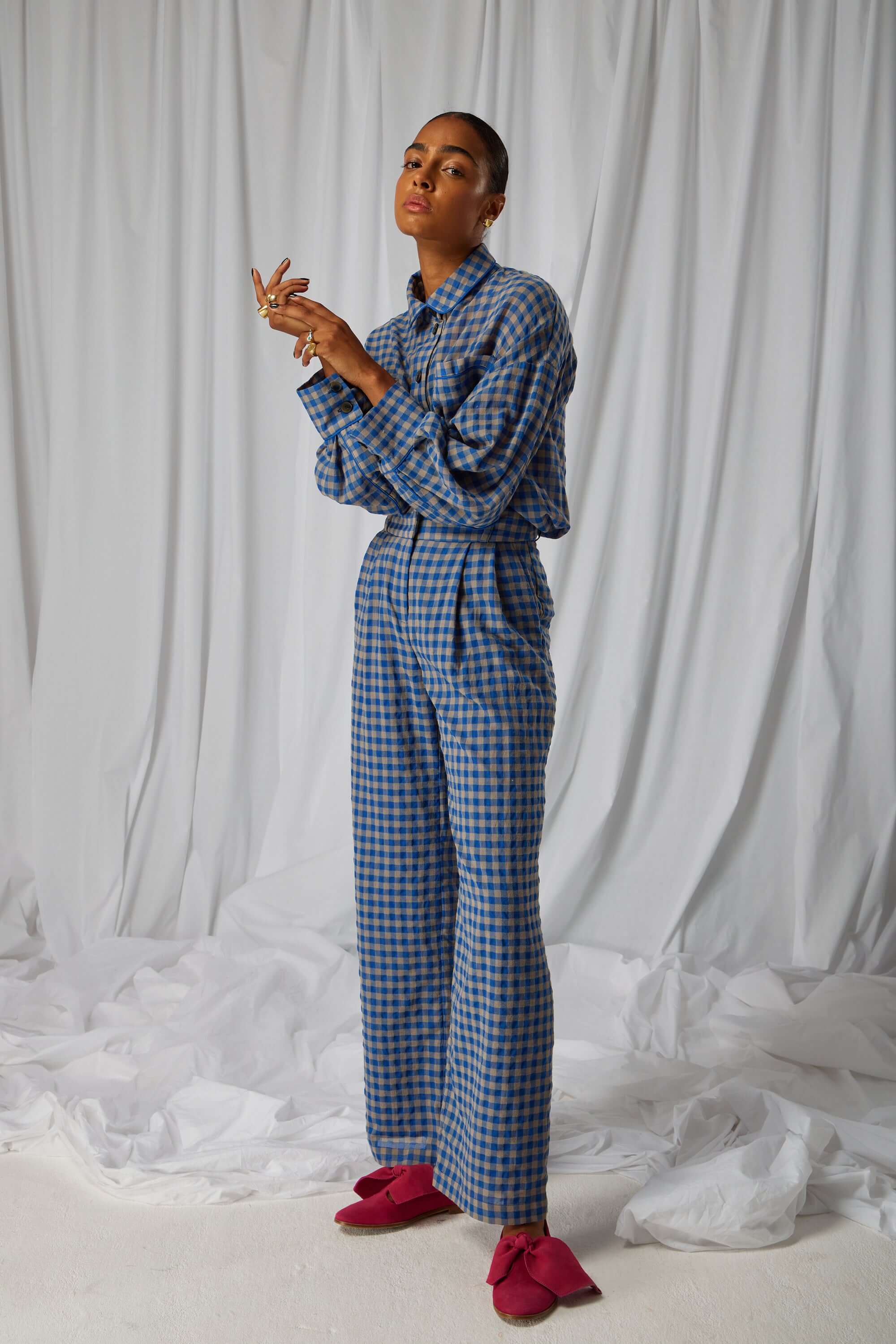 Moor pants in Major wool