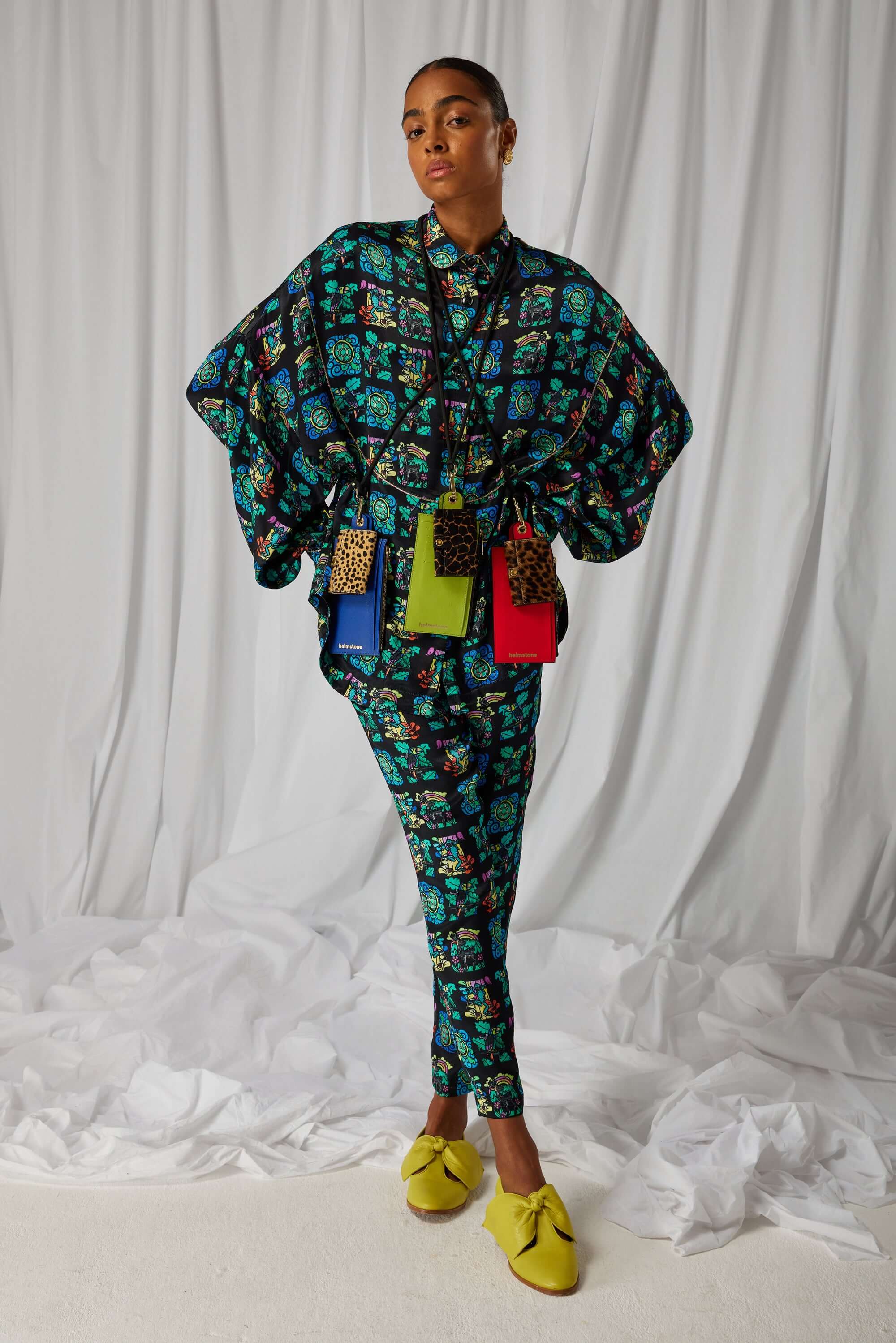 Tasman shirt in Moonlight print