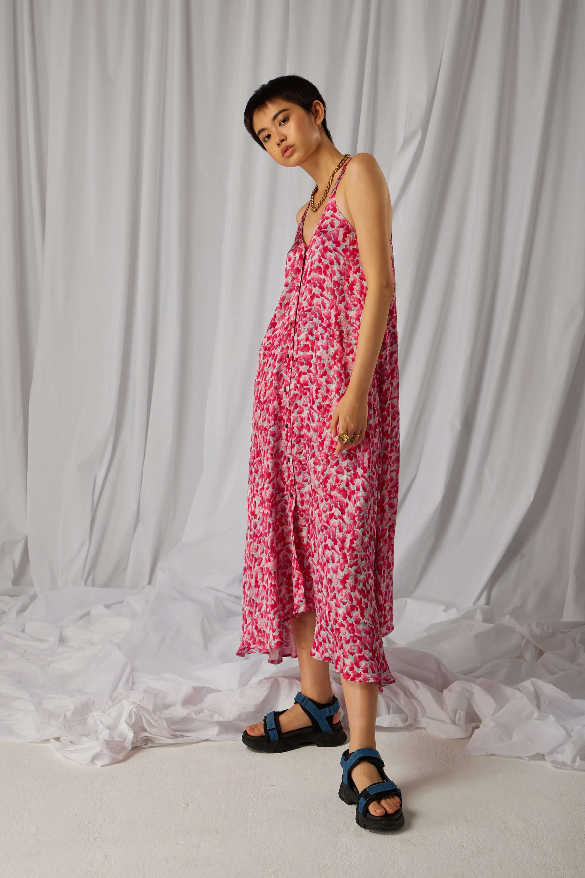 Java dress in Halo print