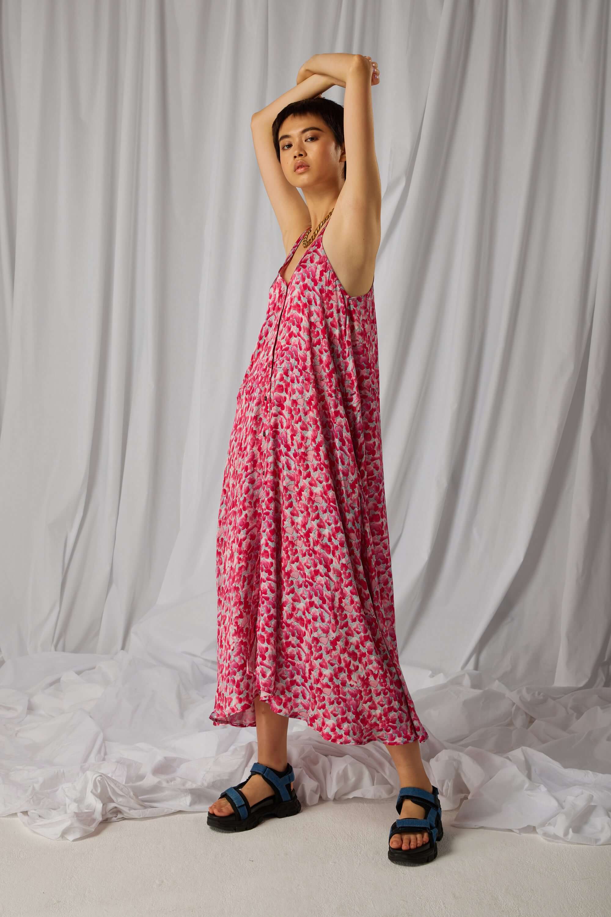 Java dress in Halo print