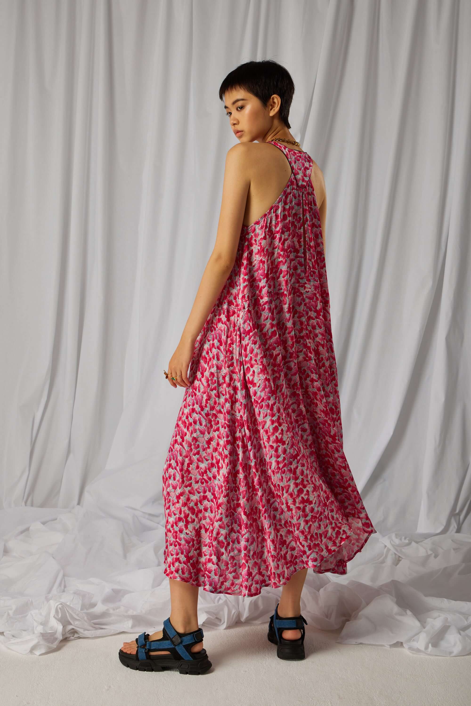 Java dress in Halo print