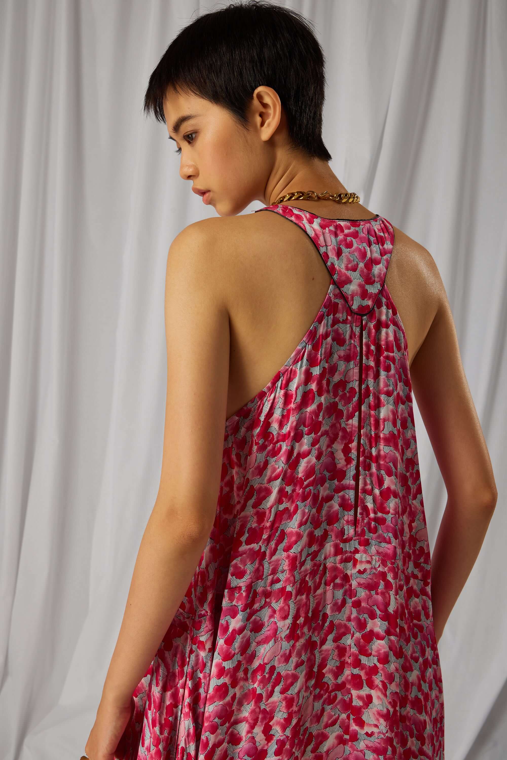 Java dress in Halo print