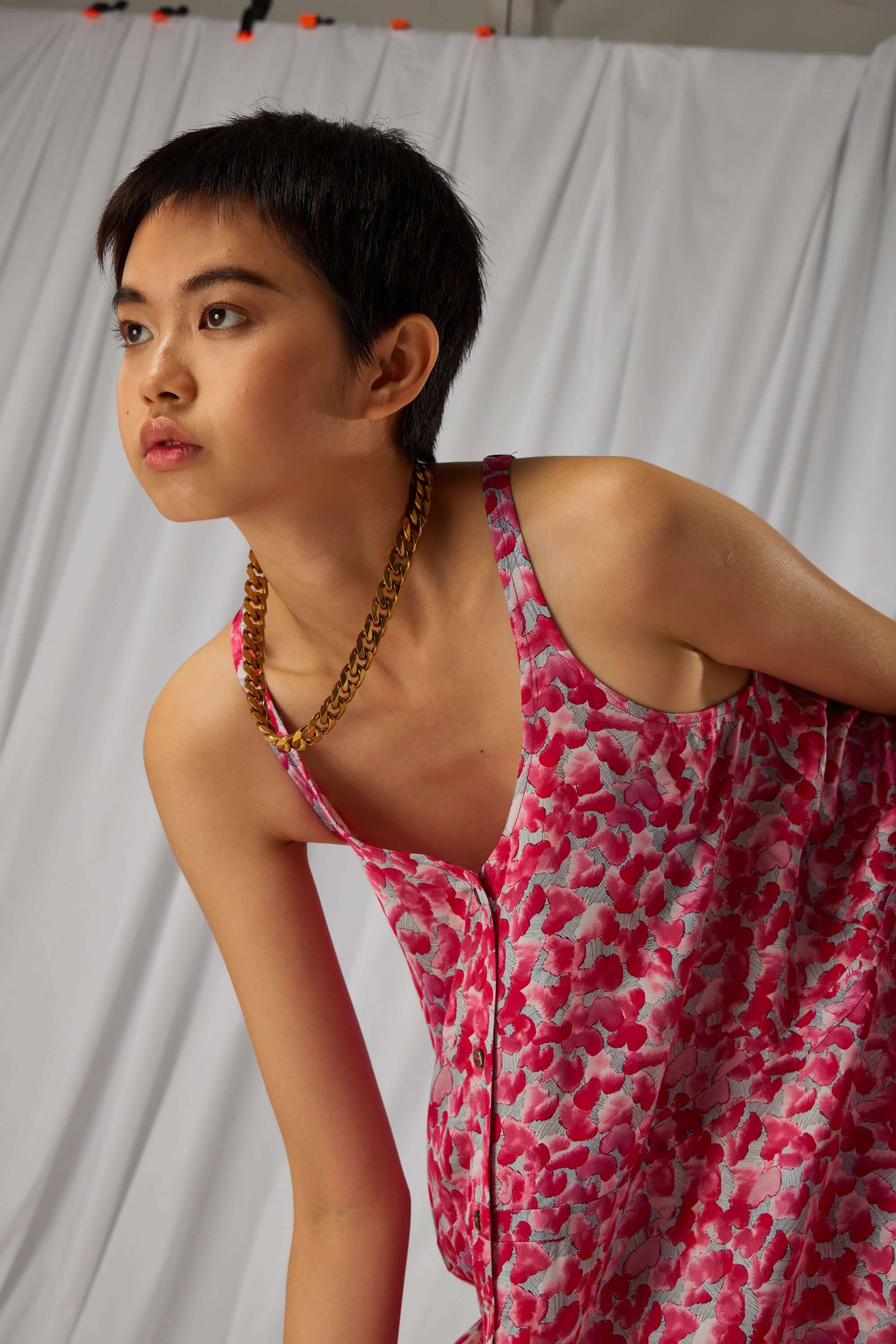 Java dress in Halo print