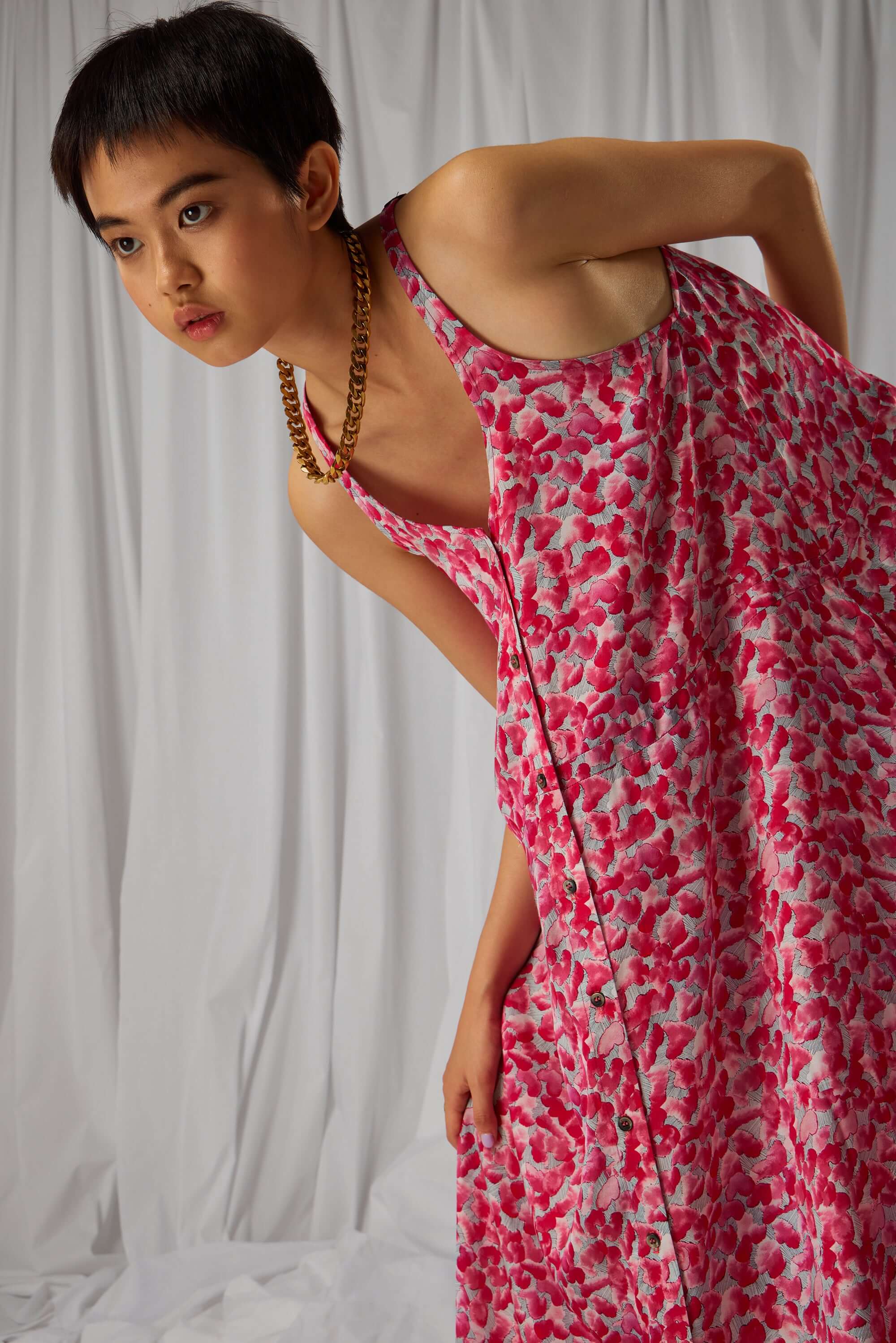 Java dress in Halo print