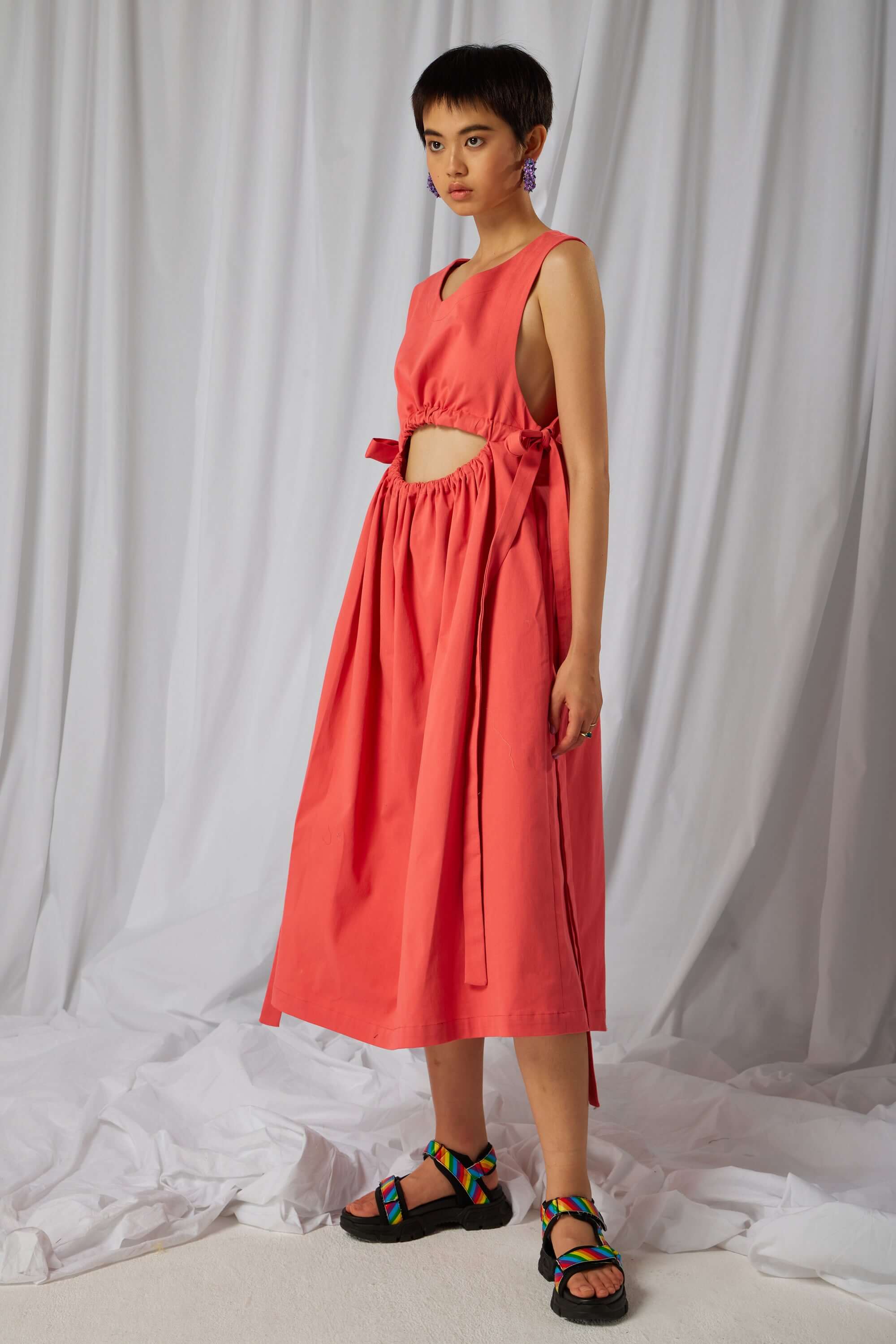 Tatiana dress in Coverall cotton