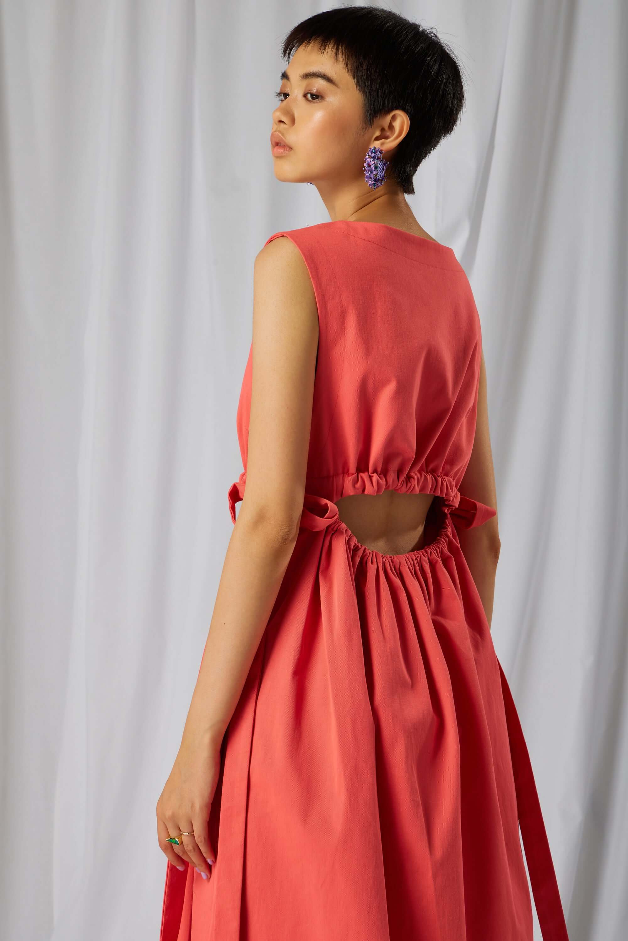 Tatiana dress in Coverall cotton