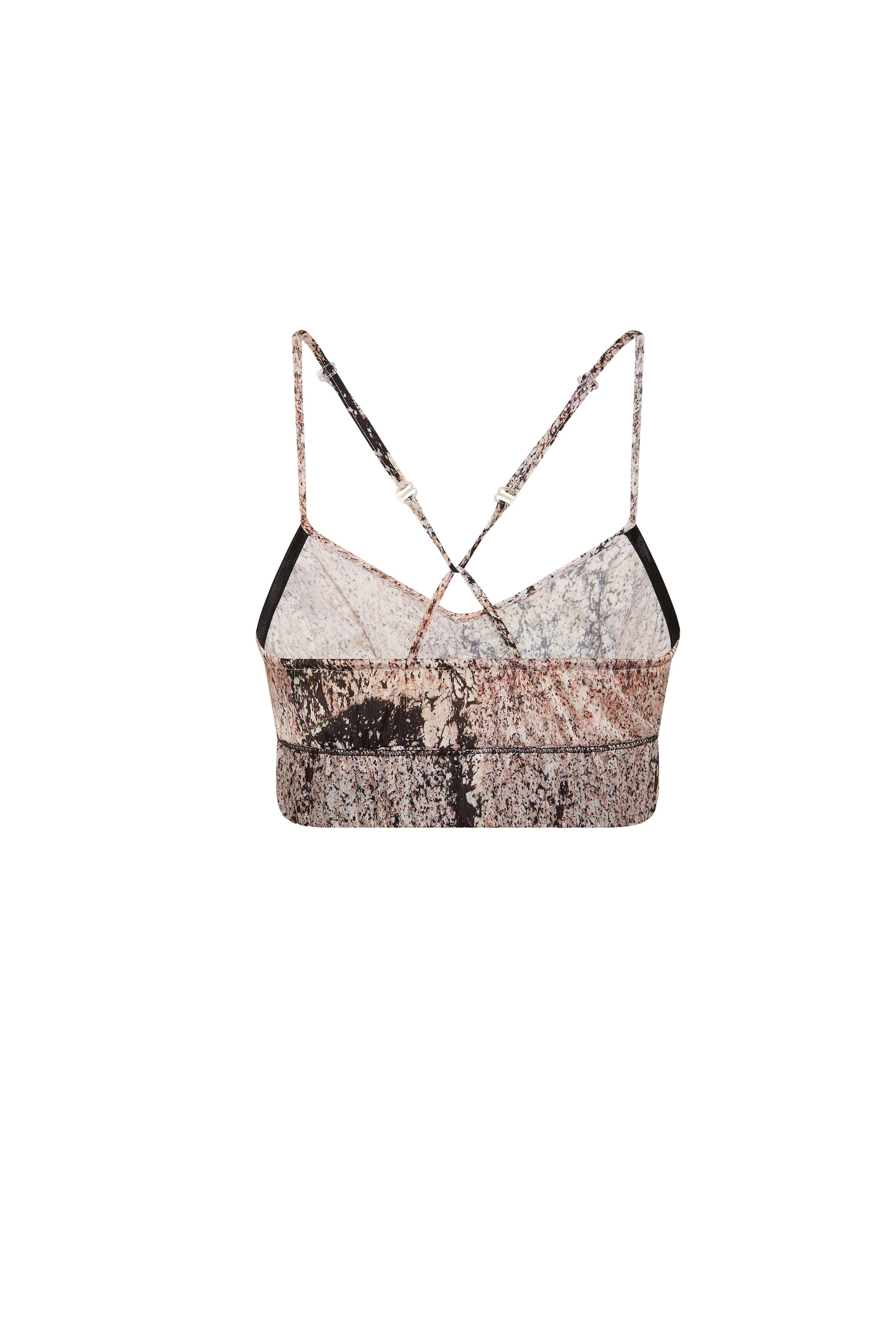 Bralette in Thaï Rocks print | Heimstone