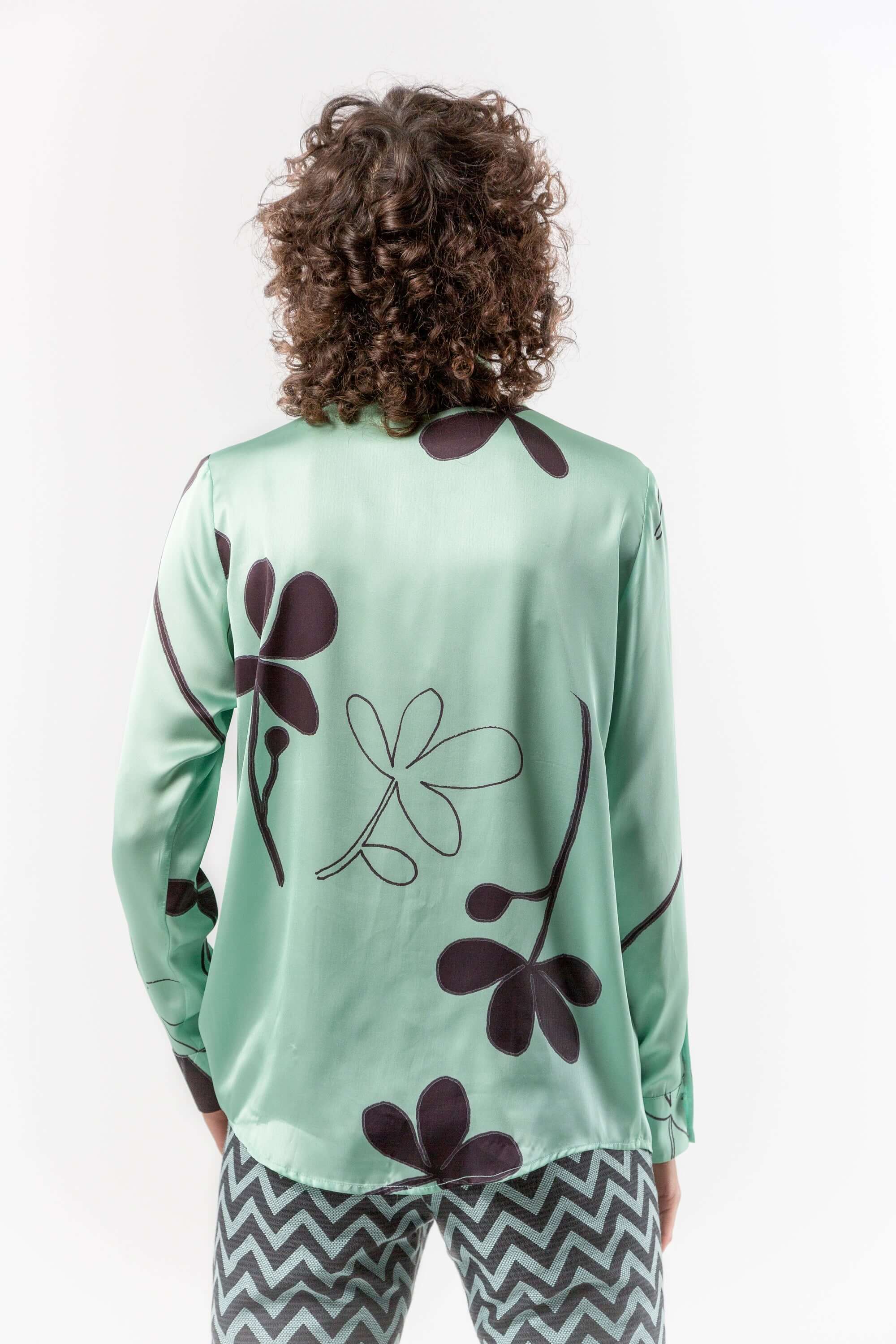 Chemise Dori en imprimé clover