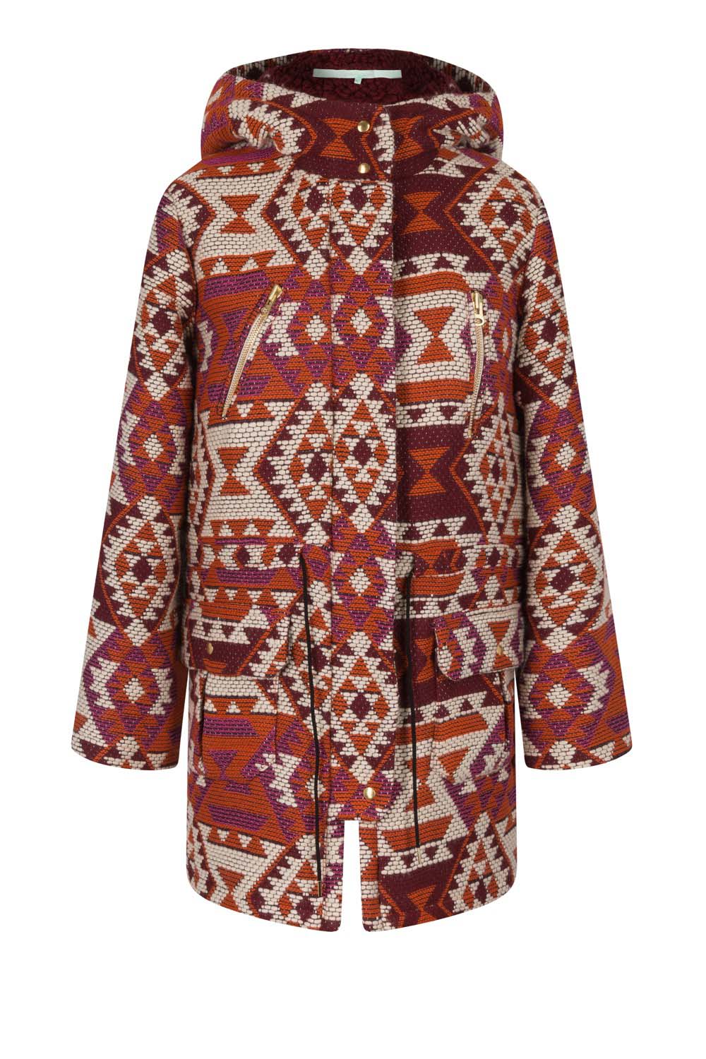 Jacobs parka in kilim fabric