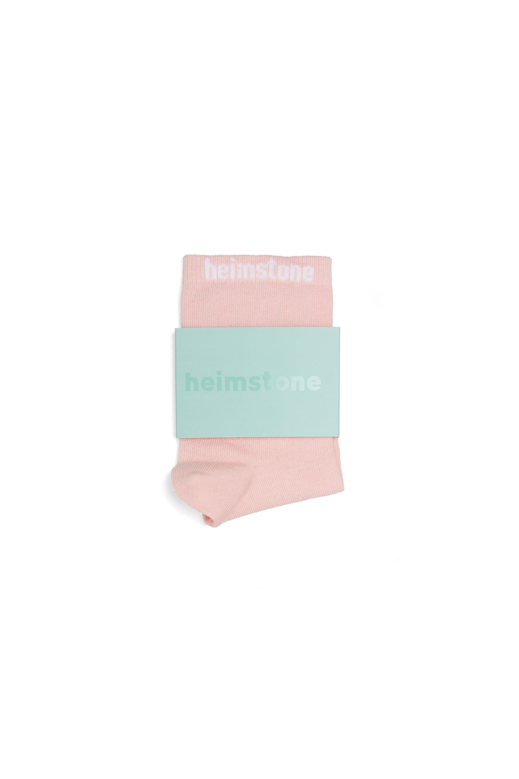 Ankle socks in Pink Smiley | Heimstone