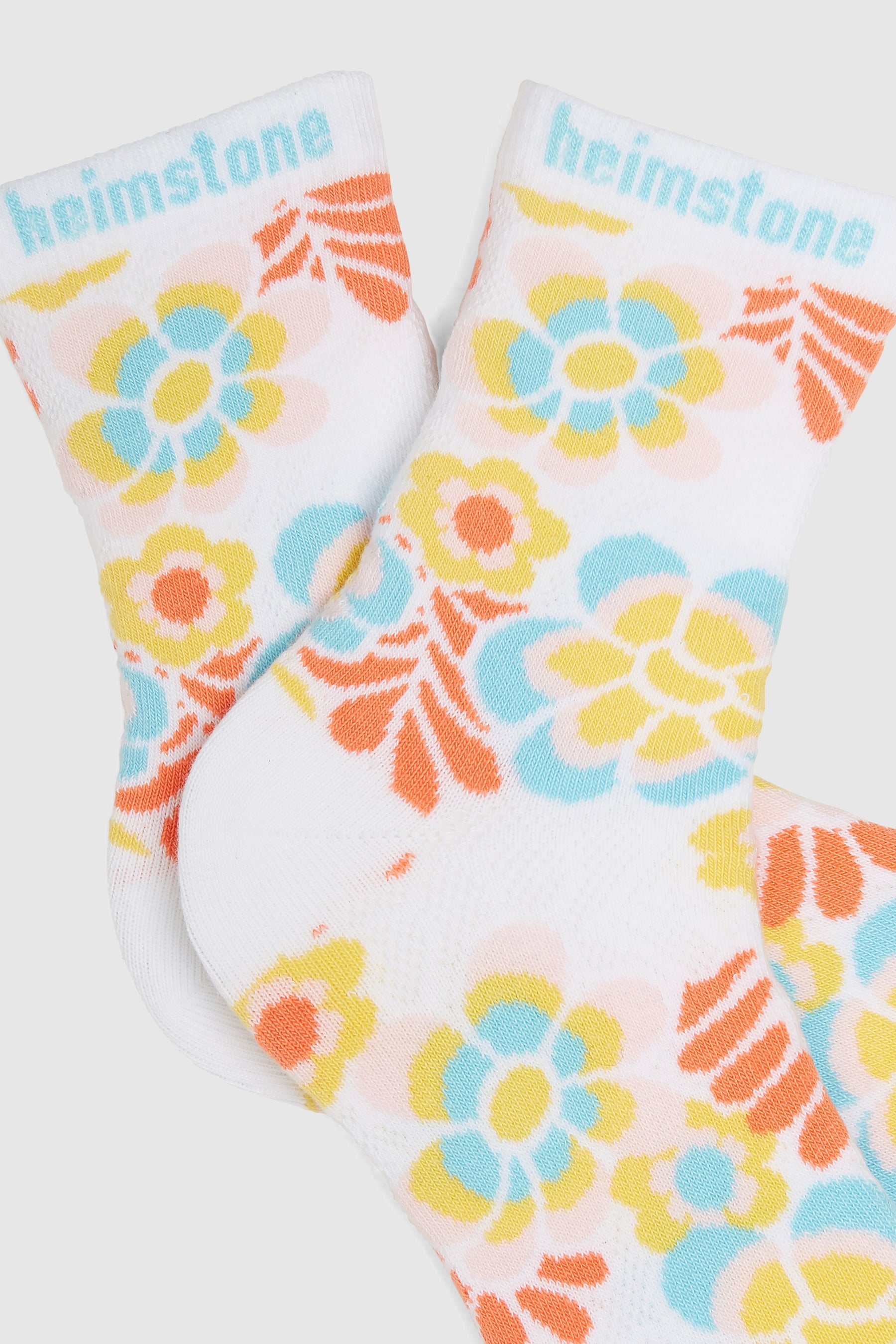 Ankle socks in Flower Power print