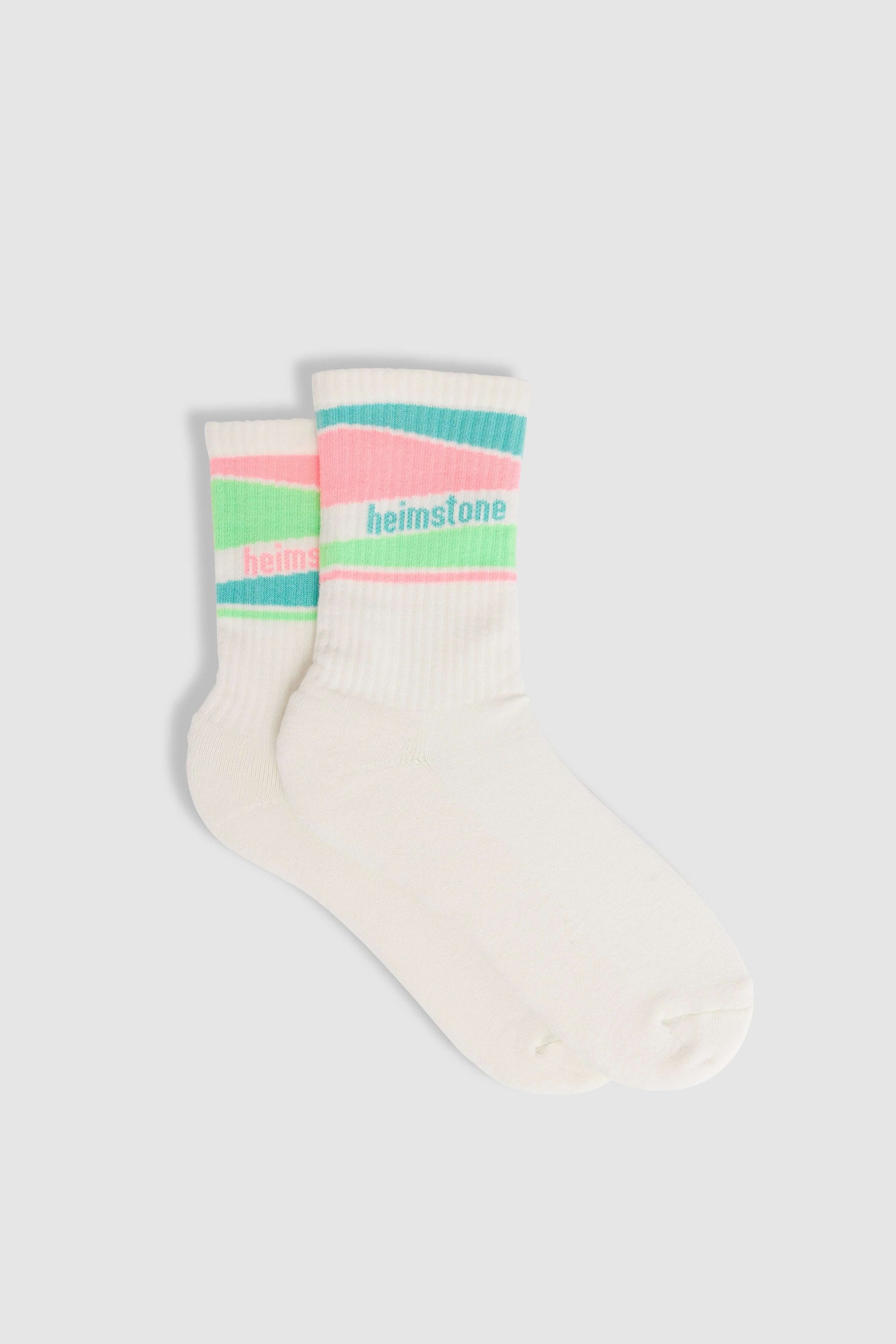 Sport socks in Pastel stripes