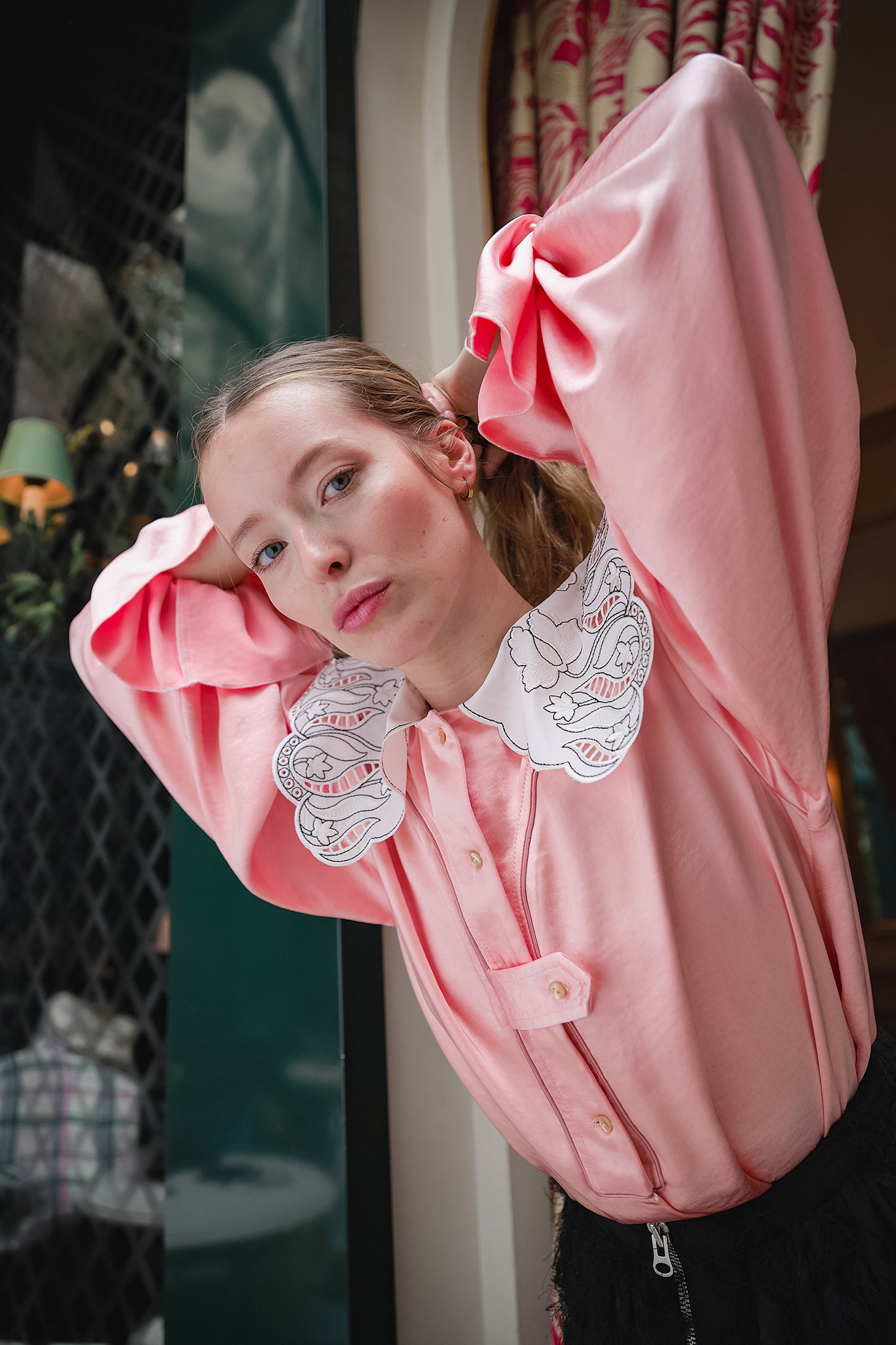 Trigalière shirt in pink Pearl