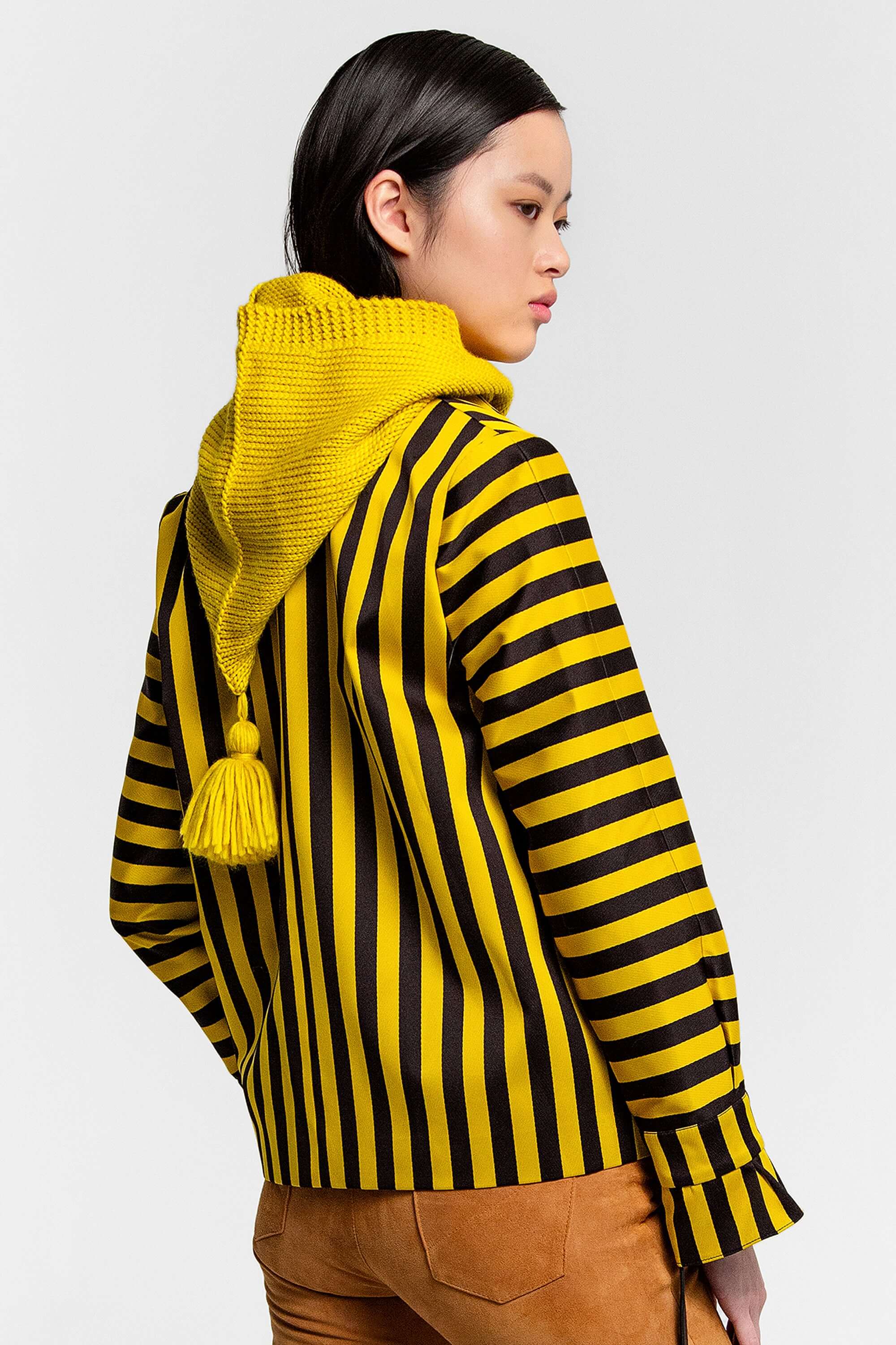 Coco jacket in bee stripes