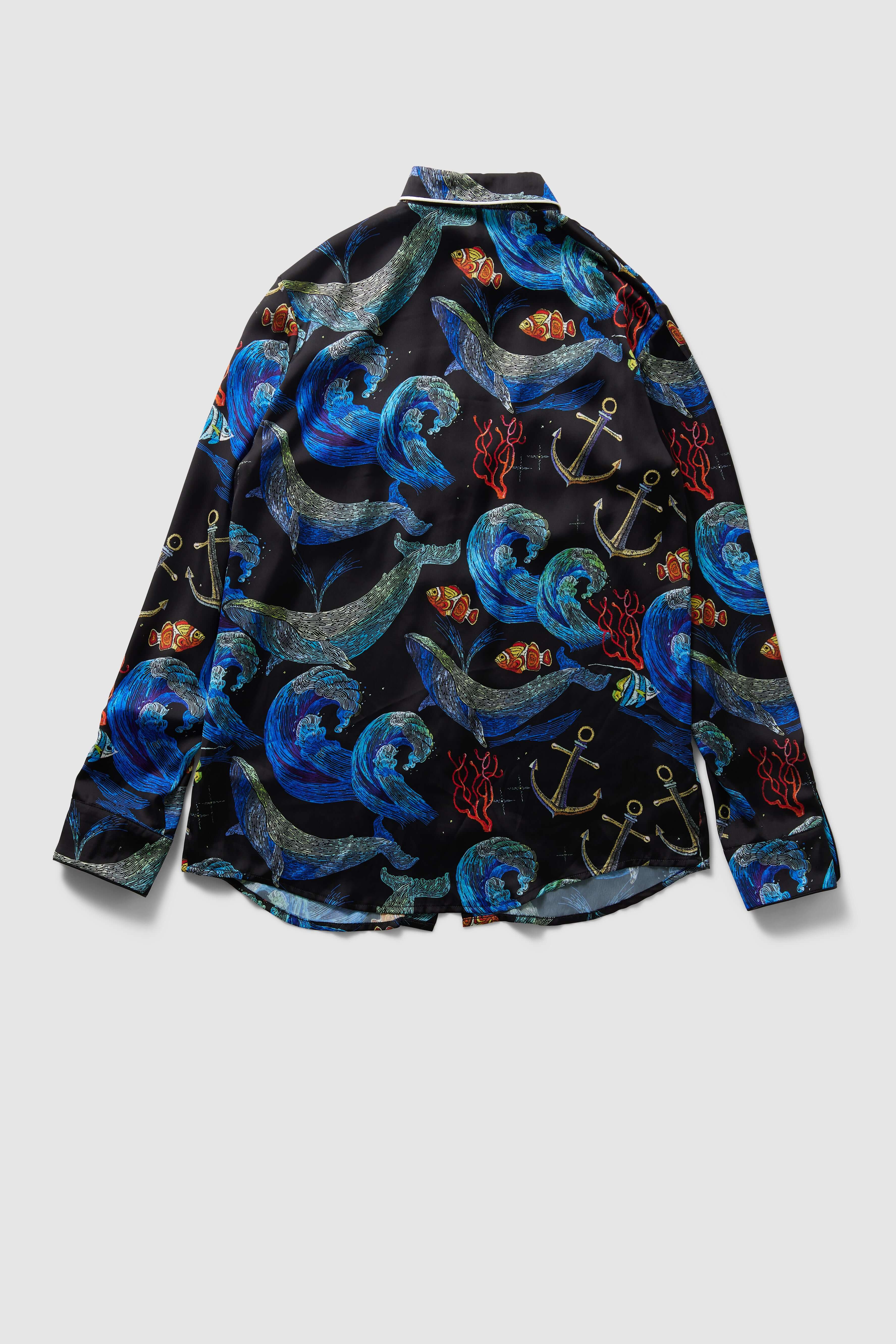 Dori shirt in Storm print