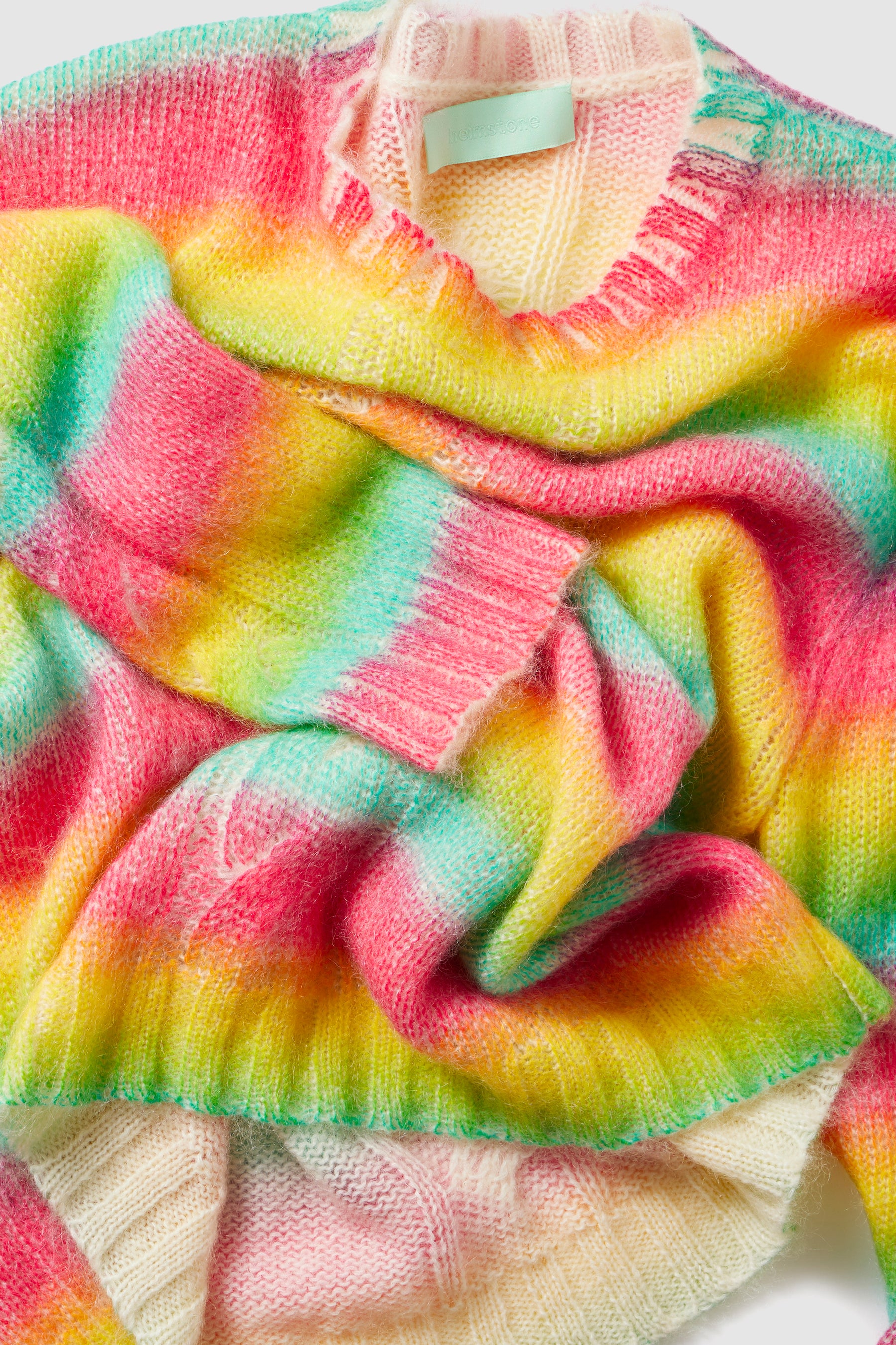 Ellis sweater in Rainbow printed knit