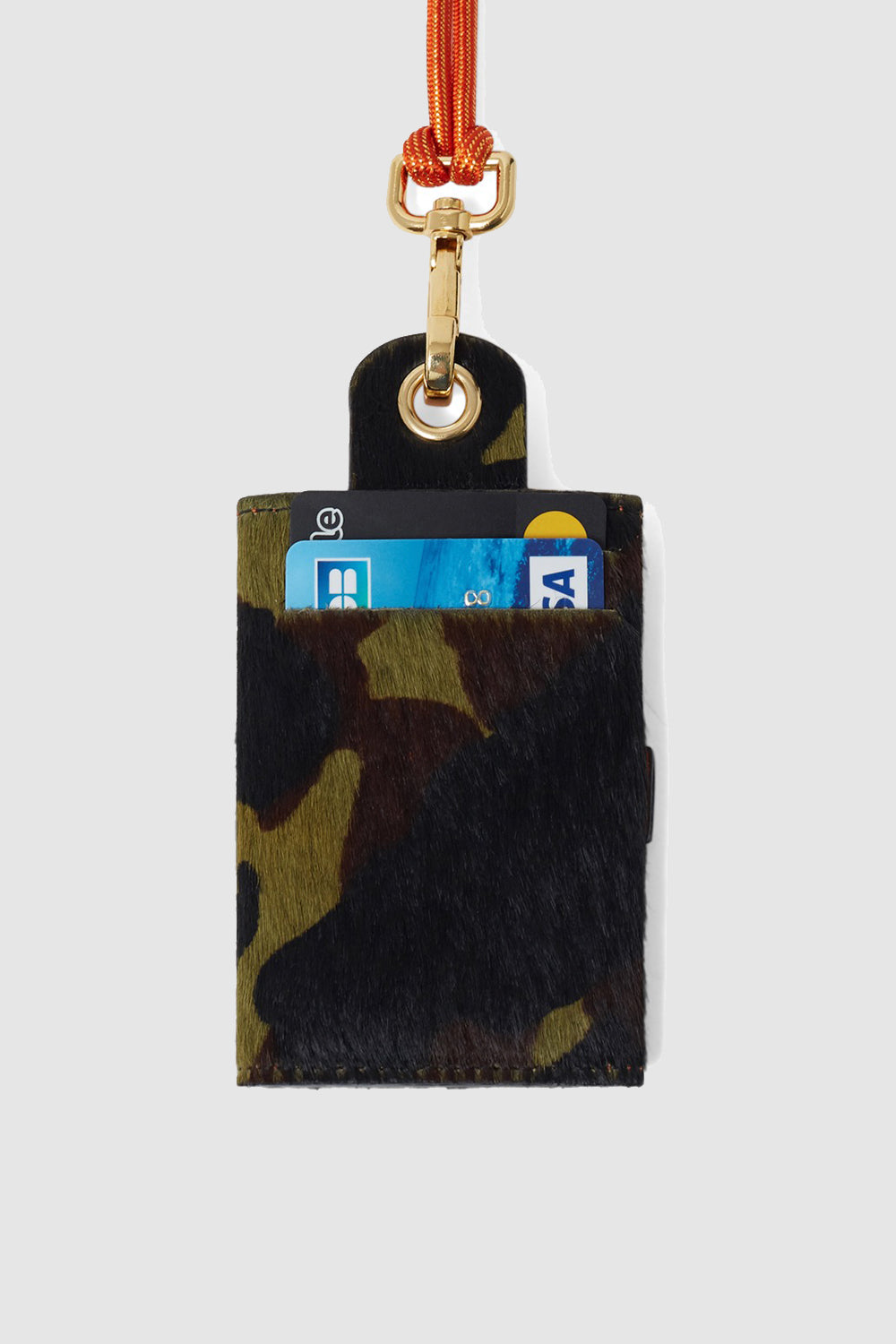 The Minis - 6 Key Holder in Camouflage leather