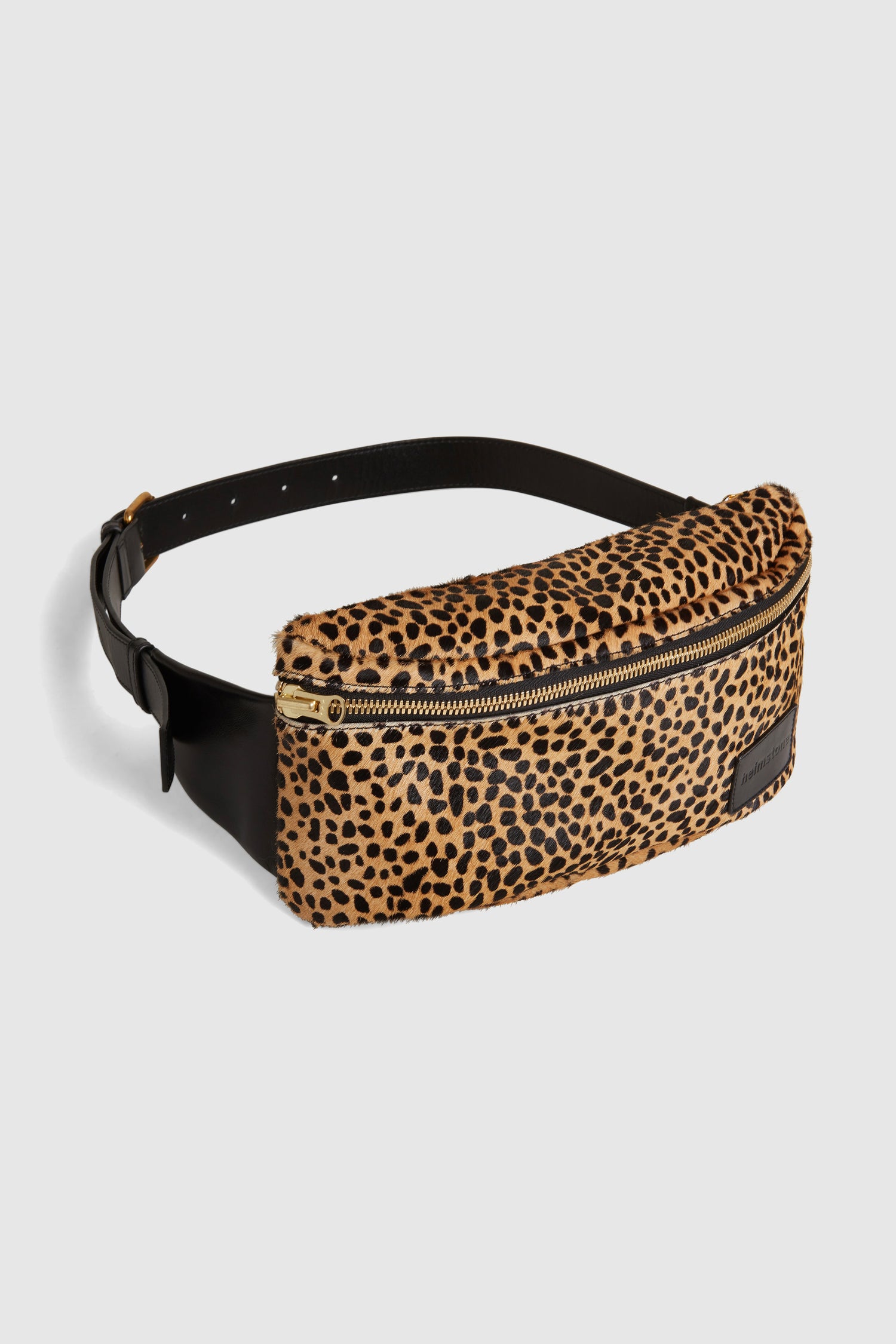 Showman Hip Pack (Fanny Pack) Bag with Sunflower and cheetah print design main image 0