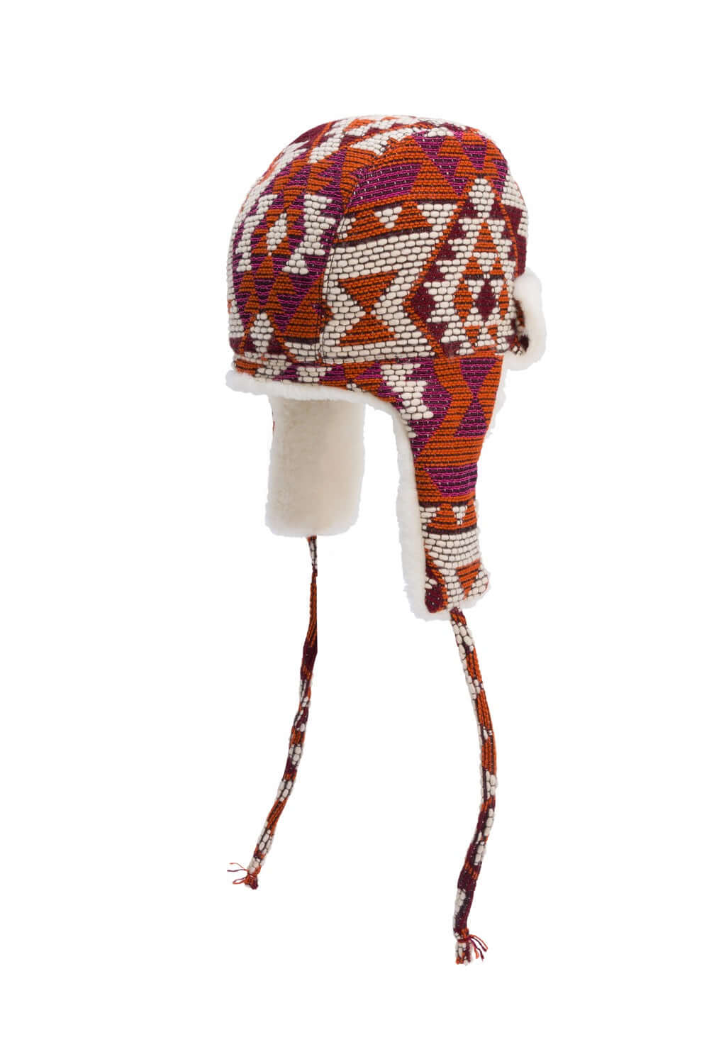 Chapka en tissu kilim