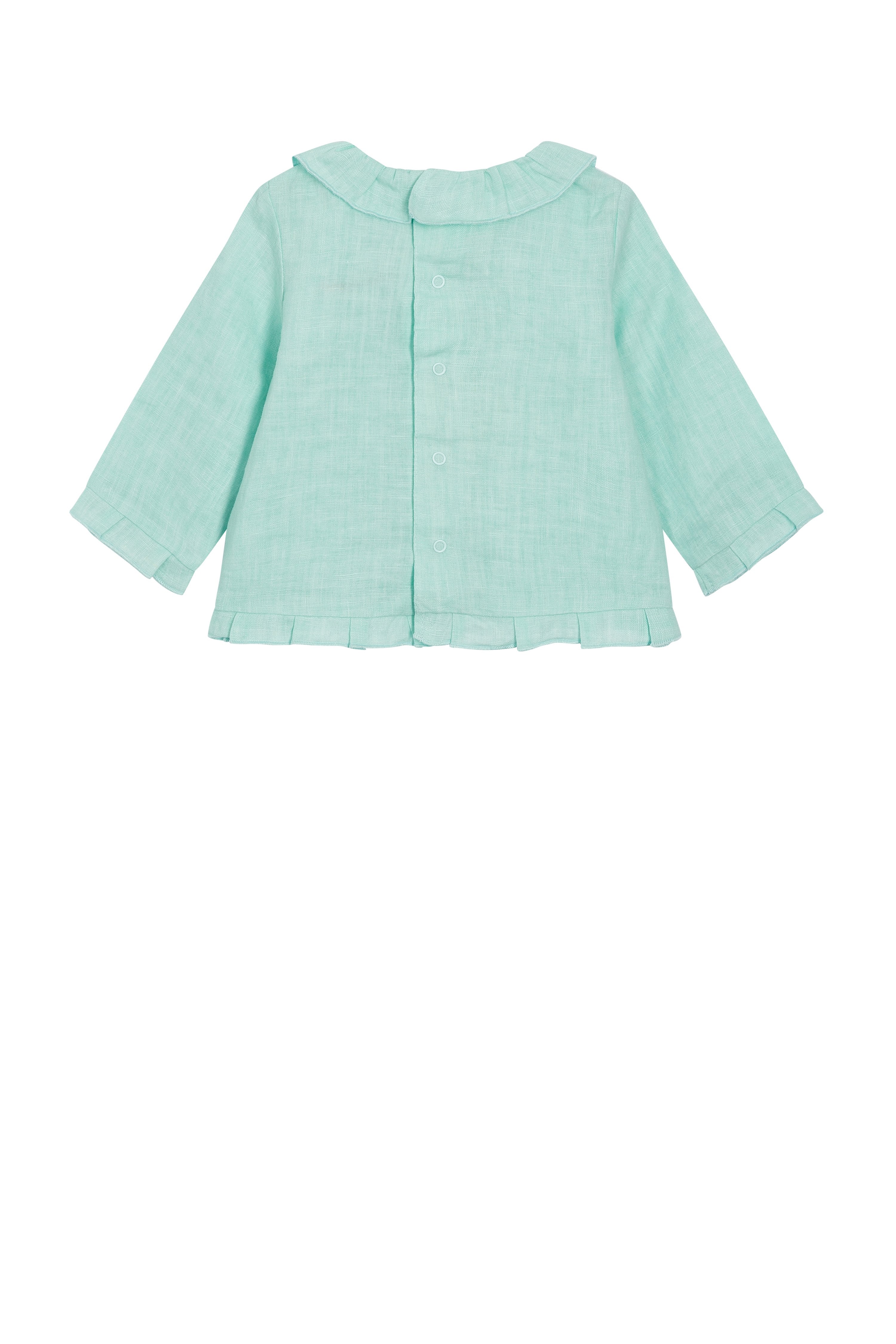 Heimstone x Catimini - Blouse en lin mint